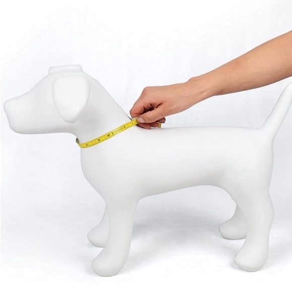 NWT Martha Stewart Dog Collar Vegan Leather. Tan. Size 12 neck size 11-13" - Picture 7 of 8